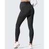 imageG4Free Barefeel Fleece Lined Maternity Leggings with Pockets Over The Belly Pregnancy Yoga PantsBlack