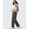 imageG4Free Flurrylux Fleece Lined Baggy Barrel Sweatpants Cotton Wide Leg Lounge Pants with PocketsDark Gray