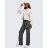 imageG4Free Smoofit Womens Two Way Full Zip Jackets Modal Soft Casual Hoodie with PocketsIvory