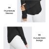 imageG4Free Womens Long Sleeve Workout Tops Sun Shirts LightweightBlack