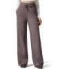 imageG4Free Flurrylux Womens Fleece Lined Wide Leg Sweatpants Drawstring Cotton Thermal Lounge PantsTapue