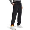 imageG4Free Mens Smoofit Fleece Lined Sweatpants Winter Thermal Warm Joggers Pants Casual Lounge Drawstring with PocketsBlack