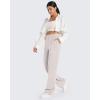 imageG4Free Smoofit Modal Soft Women Wide Leg Sweatpants Yoga Pants Casual Lounge Trousers ShortPetiteRegularTallExtral TallMocha