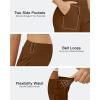 imageG4Free Trendy Shorts for Women Dressy Casual High Waisted Lounge Summer Pleated Shorts with PocketsDark Coffee