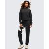 imageG4Free Smoofit Modal Soft Womens Joggers Inner Drawstring Sweatpants Casual Pants with Pockets Cinch BottomBlack