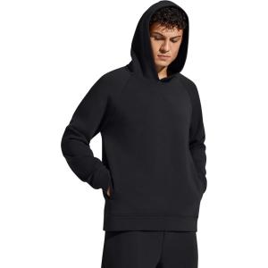 imageG4Free Smoofit Modal Soft Mens Fleece Lined Hoodie Pullover Warm Casual Sweatshirts with PocketsBlack