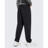 imageG4Free Mens Smoofit Fleece Lined Sweatpants Winter Thermal Warm Pants Casual Lounge Drawstring with PocketsBlack