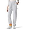 imageG4Free Flurrylux Joggers for Women Fleece Lined Sweatpants Cotton Cargo Pants Winter Scrubs Casual Pants with PocketsLight Heather