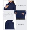 imageG4Free Flurrylux Womens Mock Neck Sweatshirt Half Zip Hoodie Cotton Fleece Pullover WinterRoyal Blue