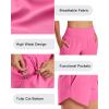 imageG4Free Athletic Shorts for Women Lightweight Running Shorts Inner Linner with PocketsRosy Pink