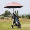 imageG4Free 5462 Inch Windproof UV Protection Golf Umbrella Extra Large Silver Coated Automatic Open Stick Long UmbrellaDusty RoseBlack