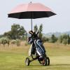 imageG4Free 5462 Inch Windproof UV Protection Golf Umbrella Extra Large Silver Coated Automatic Open Stick Long UmbrellaDusty RoseBlack