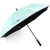 imageG4Free 5462 Inch Windproof UV Protection Golf Umbrella Extra Large Silver Coated Automatic Open Stick Long UmbrellaSeafoam BlueBlack