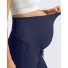 imageG4Free EverGoing Maternity Athletic Shorts with Pockets Over The Belly Drawstring Casual Pregnancy Shorts Yoga WorkoutRoyal Blue