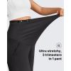 imageG4Free Flurrylux Fleece Lined Maternity Wide Leg Pants Cotton Over The Belly Pregnancy SweatpantsBlack