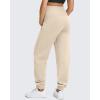 imageG4Free Smoofit Modal Soft Maternity Joggers with Pockets Over The Belly Pregnancy Casual SweatpantsLight Khaki