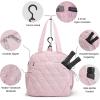 imageG4Free Pickleball Bag Pickleball Backpack for Men and Women Tote with Shoe Compartment and Waterproof PocketPink
