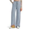 imageG4Free Flurrylux Fleece Lined Sweatpants Women Cotton Thermal Warm Wide Leg Pants with PocketsCool Gray