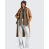 image:imageG4Free Flurrylux Womens Fleece Lined Straight Leg Sweatpants Cotton Warm Lounge Pants with PocketsLight Heather