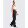 image:imageG4Free ShiftReady Wide Leg Work Pants for Women High Waist Yoga Dress Pants with Pockets Dressy Casual TrousersBlack