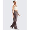image:imageG4Free ShiftReady Wide Leg Work Pants for Women High Waist Yoga Dress Pants with Pockets Dressy Casual TrousersTaupe