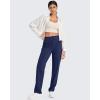 image:imageG4Free ShiftReady Yoga Pants Women High Waist Dress Work Pants with Pockets Straight Leg Business Casual Trousers 283032Royal Blue
