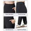 image:imageG4Free Smoofit Fleece Lined Joggers Sweatpants Women Thermal Casual Lounge with Pockets Warm Pants for Workout Winter TravelBlack