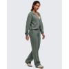 image:imageG4Free Smoofit Modal Soft Straight Leg Sweatpants for Women Elastic High Waist Casual Lounge Dress Pants with PocketsGray Sage