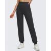 image:imageG4Free Womens Fleece Lined Workout Joggers with Pockets High Waisted Sweatpants Running Casual Outdoor Winter PantsBlack