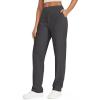 image:imageG4Free ShiftReady Yoga Pants Women High Waist Dress Work Pants with Pockets Straight Leg Business Casual Trousers 283032Dark Gray