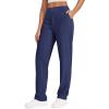 image:imageG4Free ShiftReady Yoga Pants Women High Waist Dress Work Pants with Pockets Straight Leg Business Casual Trousers 283032Royal Blue