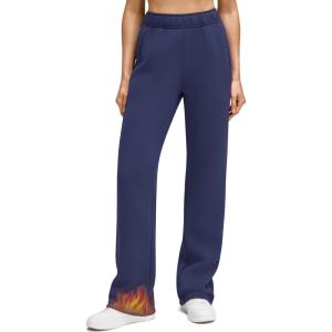 image:imageG4Free Flurrylux Womens Fleece Lined Straight Leg Sweatpants Cotton Warm Lounge Pants with PocketsRoyal Blue