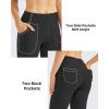 image:imageG4Free Fleece Lined Leggings Women Yoga Dress Pants with 4 Pockets Stretchy Work Pants Business Casual 293133Black