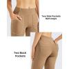 image:imageG4Free Fleece Lined Leggings Women Yoga Dress Pants with 4 Pockets Stretchy Work Pants Business Casual 293133Brown