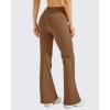 image:imageG4Free Fleece Lined Leggings Women Yoga Dress Pants with 4 Pockets Stretchy Work Pants Business Casual 293133Dark Coffee