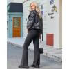 image:imageG4Free Fleece Lined Leggings Women Yoga Dress Pants with 4 Pockets Stretchy Work Pants Business Casual 293133Grey