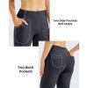 image:imageG4Free Fleece Lined Leggings Women Yoga Dress Pants with 4 Pockets Stretchy Work Pants Business Casual 293133Grey