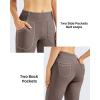 image:imageG4Free Fleece Lined Leggings Women Yoga Dress Pants with 4 Pockets Stretchy Work Pants Business Casual 293133Taupe