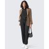 image:imageG4Free Flurrylux Cotton Fleece Lined Joggers for Women High Waist Sweatpants Winter Pants Warm Casual Lounge WorkoutBlack