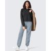 image:imageG4Free Flurrylux Cotton Fleece Lined Joggers for Women High Waist Sweatpants Winter Pants Warm Casual Lounge WorkoutCool Gray