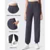 image:imageG4Free Flurrylux Cotton Fleece Lined Joggers for Women High Waist Sweatpants Winter Pants Warm Casual Lounge WorkoutDark Gray