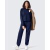 image:imageG4Free Flurrylux Cotton Fleece Lined Joggers for Women High Waist Sweatpants Winter Pants Warm Casual Lounge WorkoutRoyal Blue