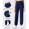 image:imageG4Free Flurrylux Cotton Fleece Lined Joggers for Women High Waist Sweatpants Winter Pants Warm Casual Lounge WorkoutRoyal Blue
