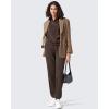 image:imageG4Free Flurrylux Cotton Fleece Lined Joggers for Women High Waist Sweatpants Winter Pants Warm Casual Lounge WorkoutTerracotta Brown