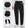 image:imageG4Free Flurrylux Men Fleece Lined Sweatpants Drawstring Cotton Warm Straight Leg Casual Track Pants with PocketsBlack