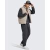 image:imageG4Free Flurrylux Men Fleece Lined Sweatpants Drawstring Cotton Warm Straight Leg Casual Track Pants with PocketsDark Gray