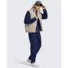 image:imageG4Free Flurrylux Men Fleece Lined Sweatpants Drawstring Cotton Warm Straight Leg Casual Track Pants with PocketsRoyal Blue