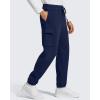 image:imageG4Free Flurrylux Mens Fleece Lined Joggers Cargo Pants Cotton Warm Drawstring Sweatpants with 4 PocketsRoyal Blue
