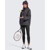 image:imageG4Free Flurrylux Womens Fleece Lined Sweatshirts Half Zip Dropped Shoulder Oversized Pullover Loose FuzzyDark Gray
