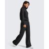 image:imageG4Free Flurrylux Womens Sweatshirts Fleece Lined Quarter Zip Mock Neck Pullover Winter Fashion Outfits ClothesBlack